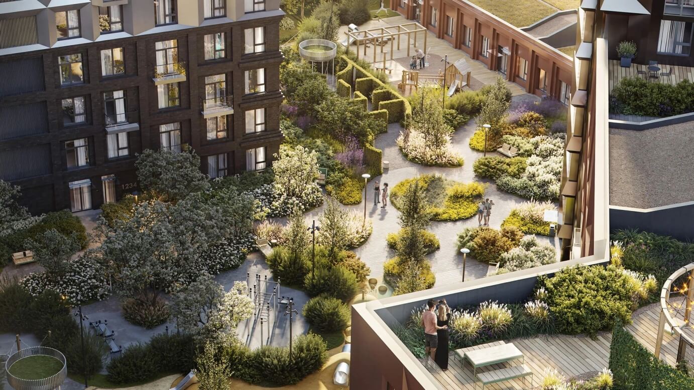 Террасы на крышах станут логичным продолжением двора